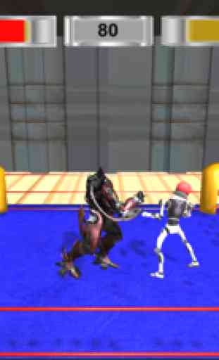 Vero Robot Anello Combattimento Arena Crudo 1
