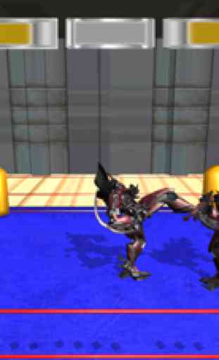 Vero Robot Anello Combattimento Arena Crudo 3