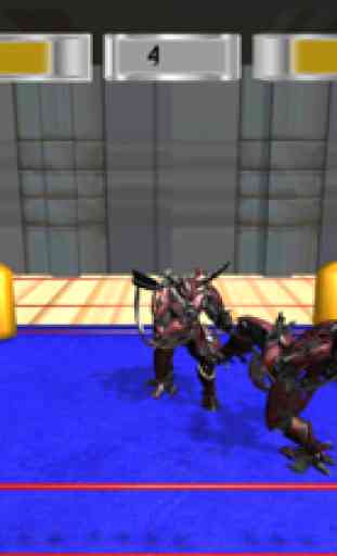 Vero Robot Anello Combattimento Arena Crudo 4