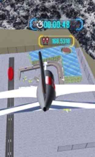 Aereo turistico volo SIM 3D 3