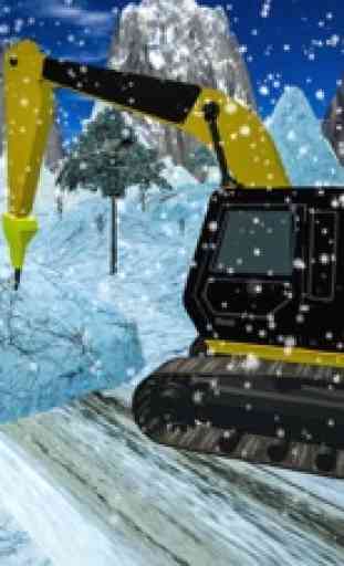 Neve aratro camion autista 1