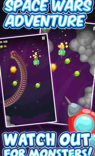 Space Wars Adventure - Collect Stars Avoid Monster 1