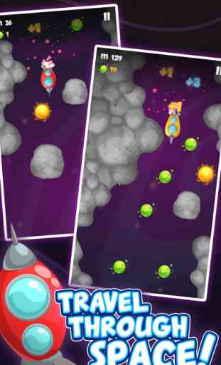 Space Wars Adventure - Collect Stars Avoid Monster 2
