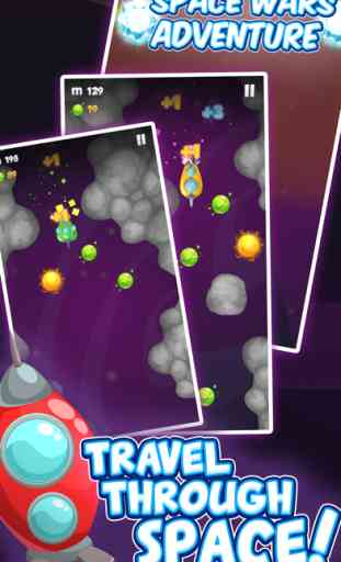 Space Wars Adventure - Collect Stars Avoid Monster 3