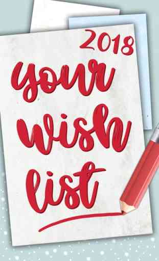 Scrivi una Wish List 1