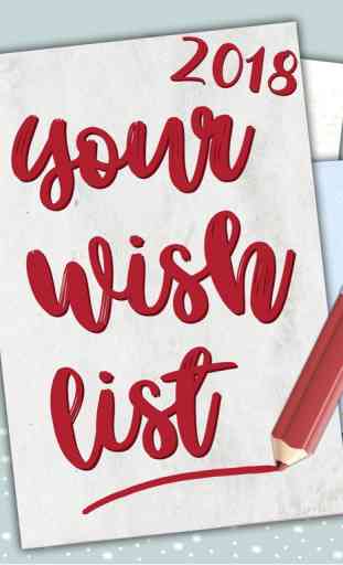 Scrivi una Wish List 4