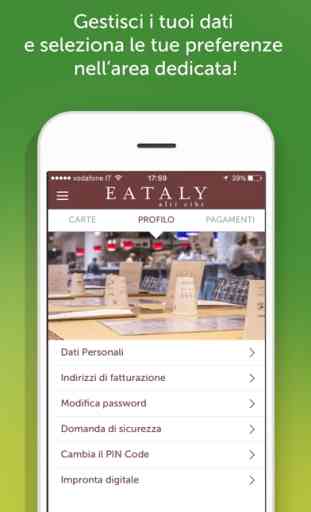 Eataly Pay 2
