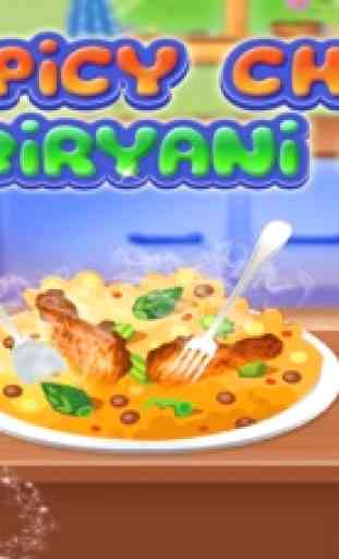 Spicy Chicken Biryani Chef 4
