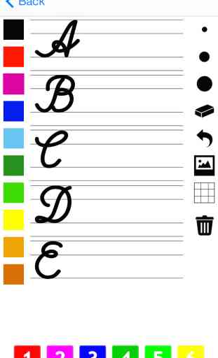 Scrivere in corsivo: Imparare la scrittura e le lettere dell'alfabeto per la scuola 2