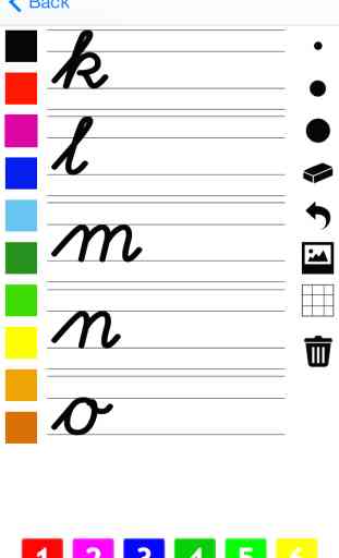 Scrivere in corsivo: Imparare la scrittura e le lettere dell'alfabeto per la scuola 3
