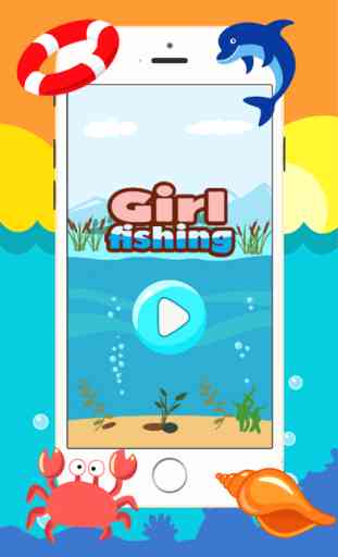 Girl Fishing - giochi educativi per i bambini 1