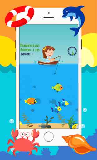 Girl Fishing - giochi educativi per i bambini 2