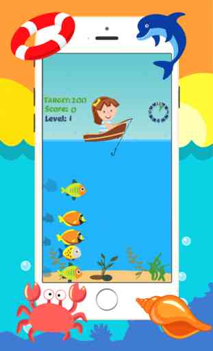 Girl Fishing - giochi educativi per i bambini 3