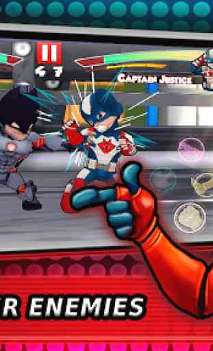 Superheroes Fighting Games Shadow Battle 2