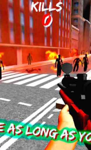 Zombie Sniper gioco 3D City 1