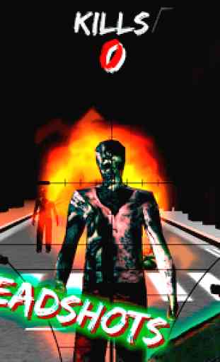 Zombie Sniper gioco 3D City 2