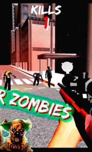 Zombie Sniper gioco 3D City 4