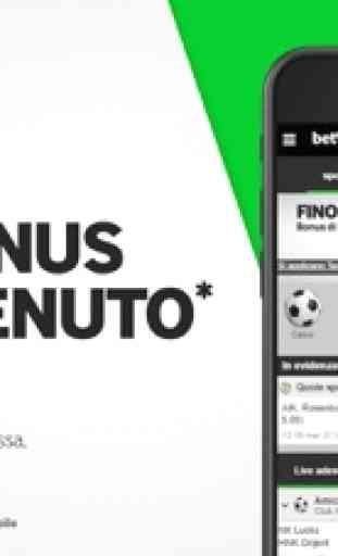 Betway Sports: Scommesse live 1