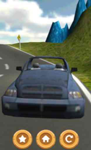 Car Hill Road Speed 3D 4