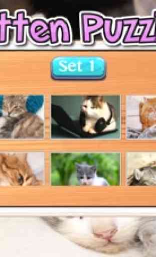 Cat gattino Pet puzzle per i più piccoli 2