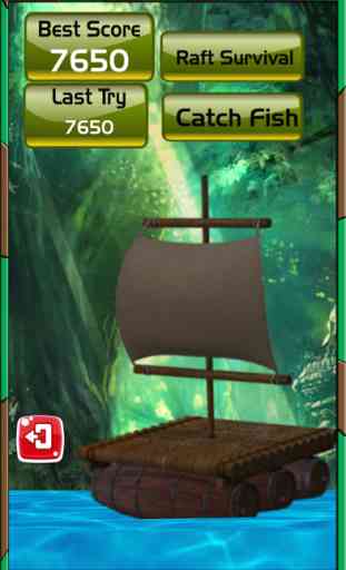 Epico Zattera Survival - La cattura del pesce Simu 1