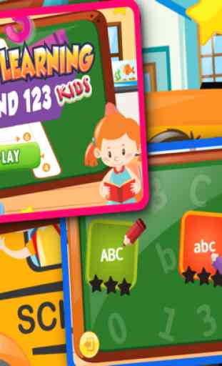 ABC e 123 Alphabet apprendimento scrittura Bambini 4