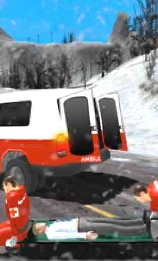 Colle Ambulanza Parcheggio Sim- Rescue Unità 17 2