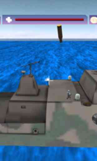 Gunner di elicottero: Battaglia di mare Battaglia 1