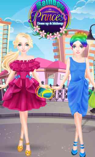 Arcobaleno principessa Dress t 2