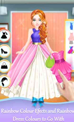 Arcobaleno principessa Dress t 3