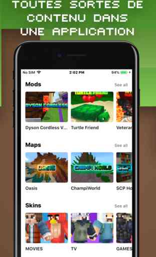 Mod, maps e skin for Minecraft 3