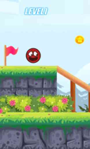Red Ball Adventure Bounce Ball 1