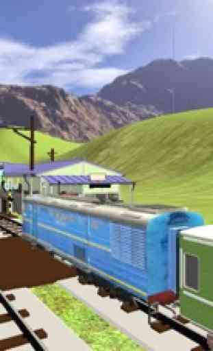 Treno di guida ferroviaria simulatore 3D 1