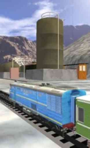 Treno di guida ferroviaria simulatore 3D 3