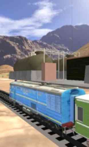 Treno di guida ferroviaria simulatore 3D 4