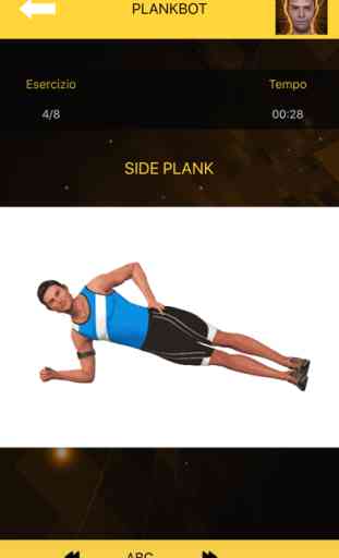Esercizi Addominali Plank Bot 3
