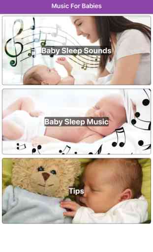 Bambino dormire musica 1