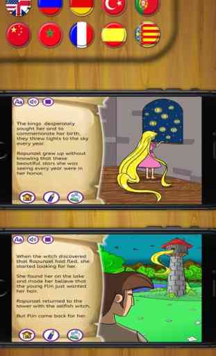 Rapunzel - libro interattivo per i bambini 3