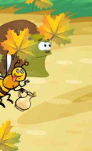 Insetti e vermi gioco per bambini : scoprire il mondo degli insetti ! giochi per i più piccoli 3