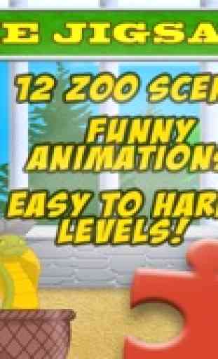 JigSaw Zoo - Divertenti puzzle animati per bambini con i disegni di animali simpatici! 1