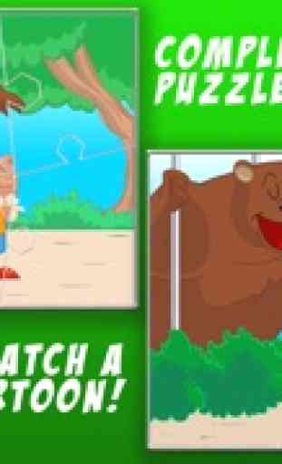 JigSaw Zoo - Divertenti puzzle animati per bambini con i disegni di animali simpatici! 2