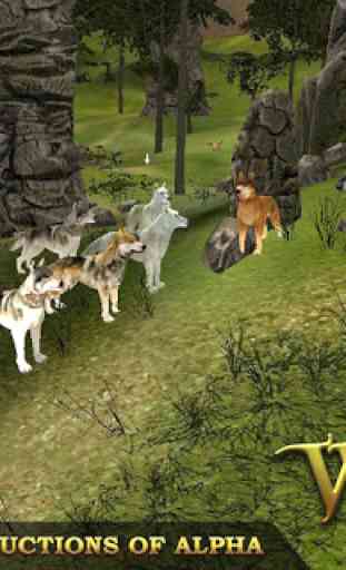 Gioco di sopravvivenza caccia animali - Wolf Sim 2