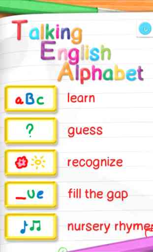 Impara l'Inglese Giocando - Alfabeto Parlante Free 1