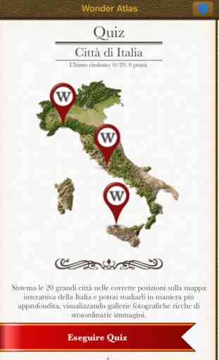 Italia. Quiz Wonder Atlas 3