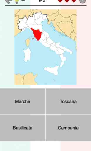 Le regioni d'Italia - Quiz 1
