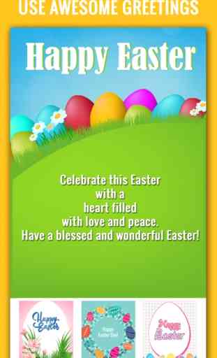 Felice Pasqua auguri e cartoline App 3
