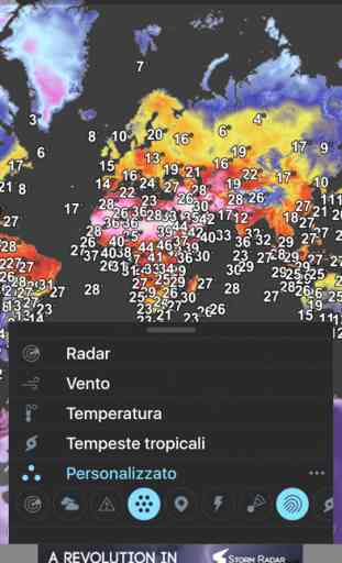 Storm Radar: mappa meteo 3