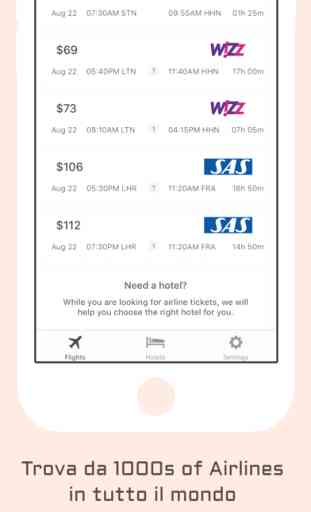 Last Minute Booking - Cheap Flights and Hotels app 2