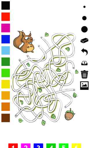 Labyrinth Learning Games - Imparare gioco per i bambini di età 3-5: labirinti, giochi e puzzle per la scuola materna, scuola materna, scuola elementare o la scuola materna con gli animali. Aiuta cane, coniglio, e pirata attraverso il labirinto 1
