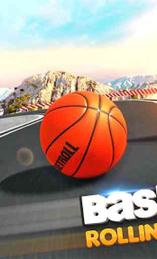 BasketRoll: Rolling Ball Game 1